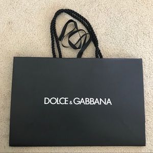 Large Dolece & Gabbana Shopping Bag